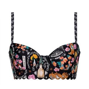 Agua Bendita Lauren Nopal bikini top